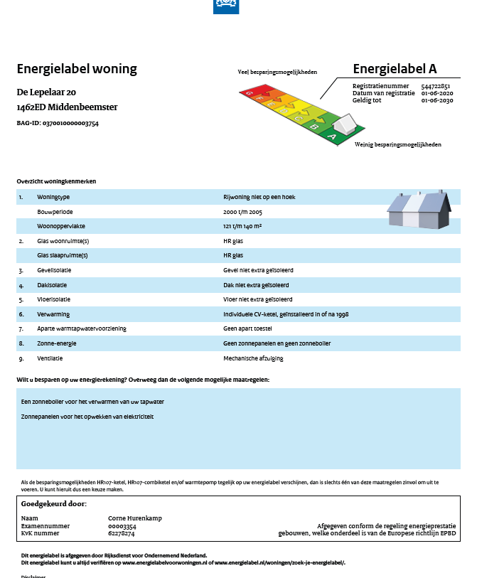 Te koop: Foto Woonhuis aan de De Lepelaar 20 in Middenbeemster