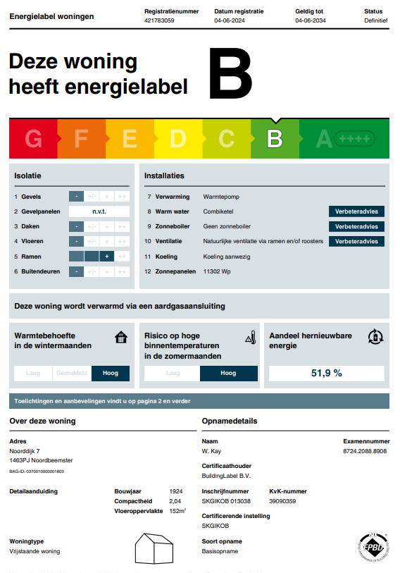 Te koop: Foto Woonhuis aan de Noorddijk 7 in Noordbeemster