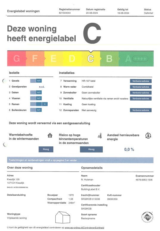 Te koop: Foto Woonhuis aan de Kwadijk 129 in Kwadijk