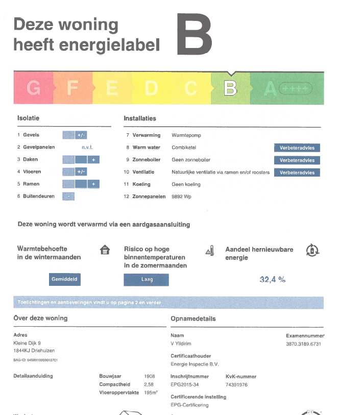 Te koop: Foto Woonhuis aan de Kleine Dijk 9 in Driehuizen