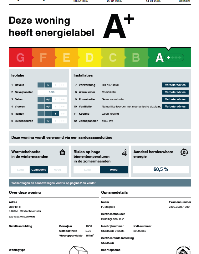 Te koop: Foto Woonhuis aan de Belvliet 6 in Middenbeemster