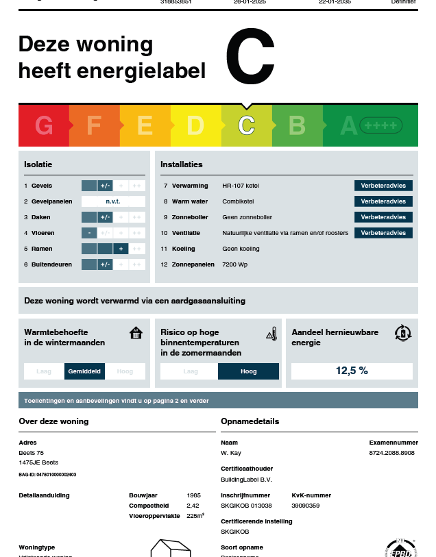 Te koop: Foto Woonhuis aan de Beets 75 in Beets