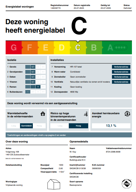 Te koop: Foto Woonhuis aan de Volgerweg 108 in Zuidoostbeemster