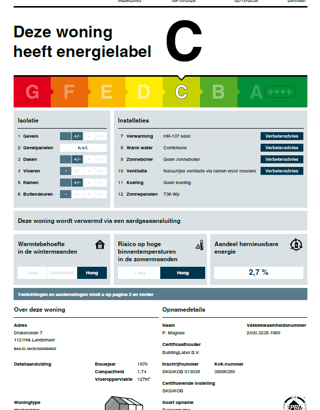 Te koop: Foto Woonhuis aan de Drakenstein 7 in Landsmeer